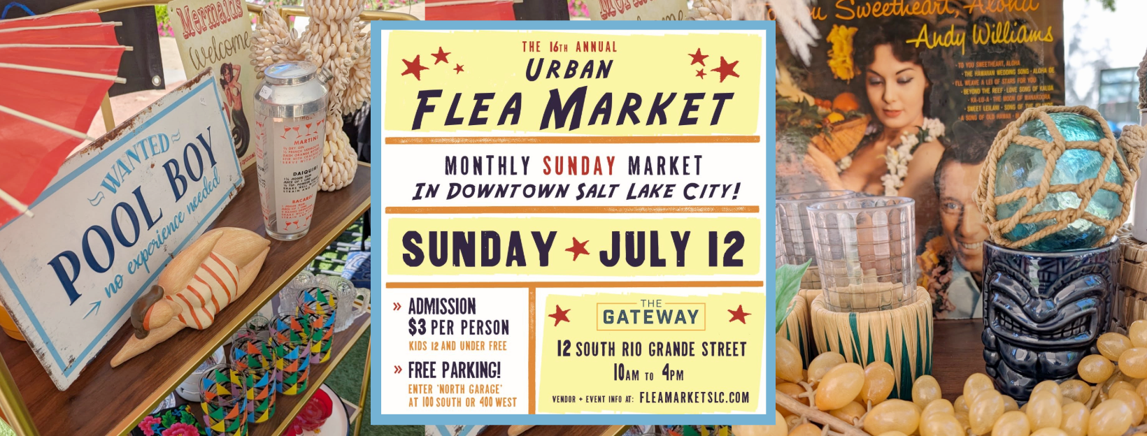 Urban Flea Maket in Downtown Salt Lake City