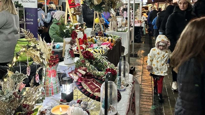 Ballymoney  Country Market Christmas Switch on Twilight photo