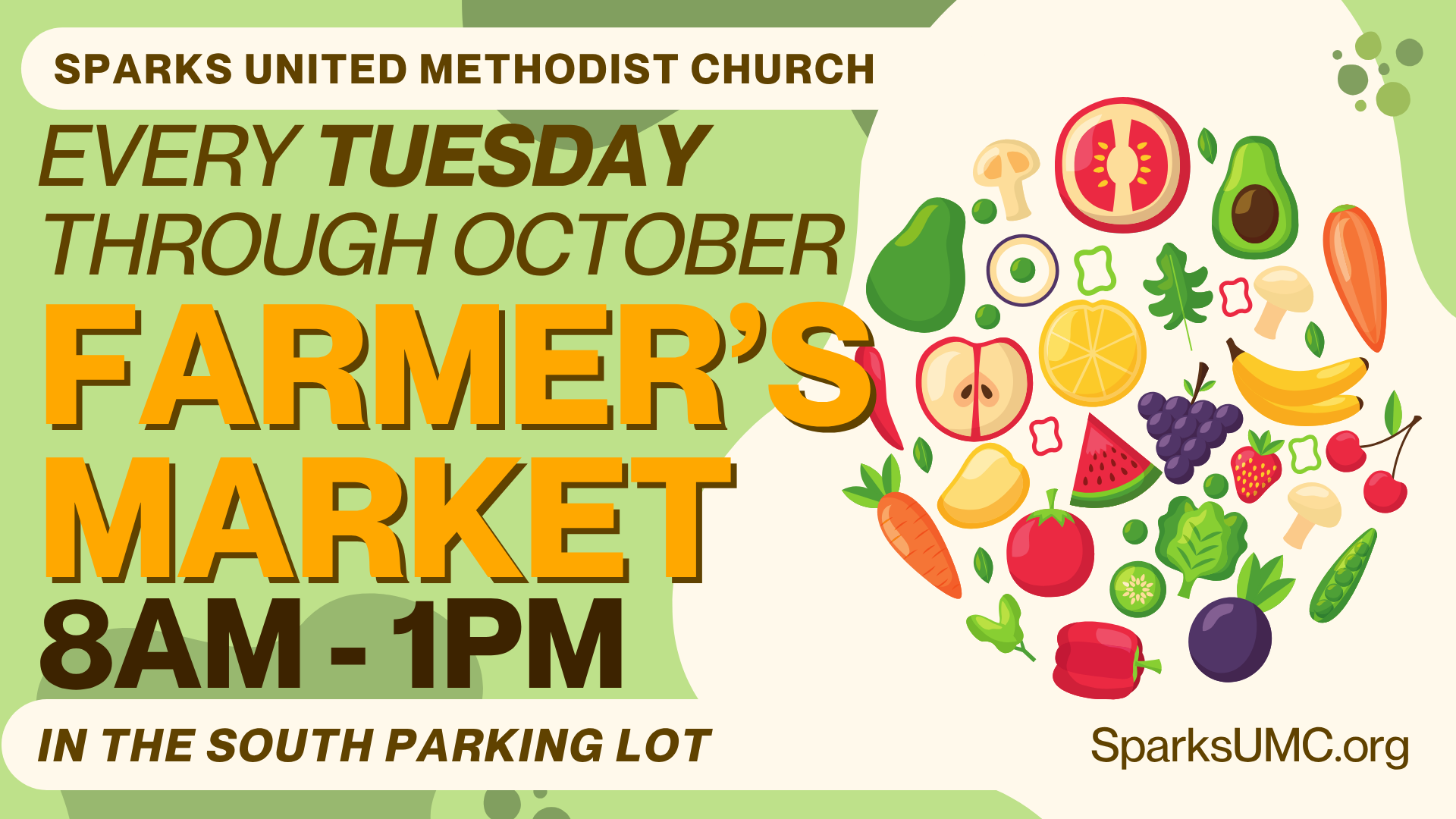 Sparks United Methodist Church Farmers Market