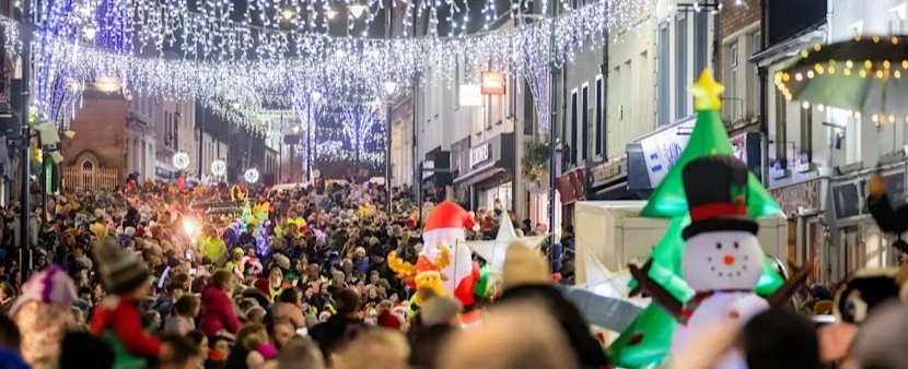 Ballymoney  Country Market Christmas Switch on Twilight