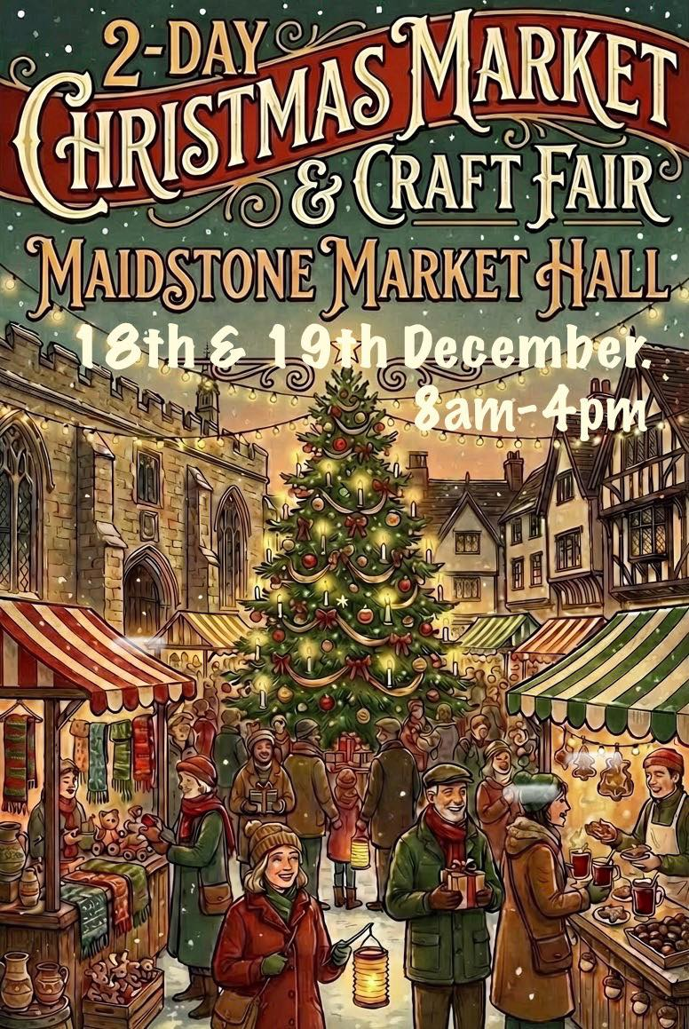 Maidstone Market Hall Mega 2-Day Christmas Market & Craft Fair photo