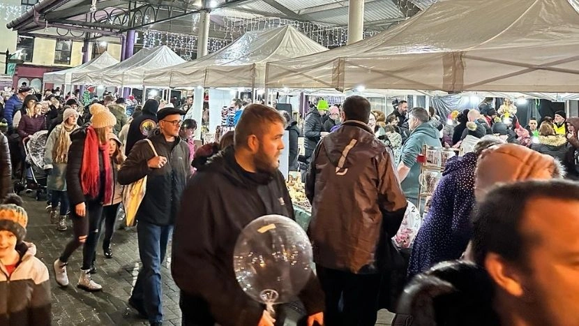 Ballymoney  Country Market Christmas Switch on Twilight photo